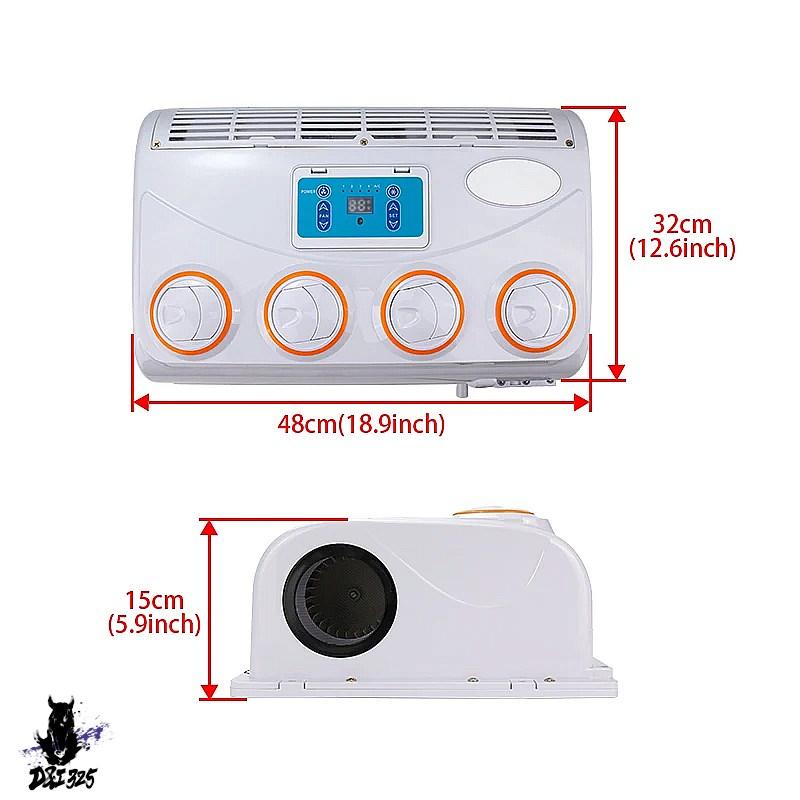 互換品】 汎用 壁掛け式冷凍エアコン 12v 24v a/c バス ヘビー