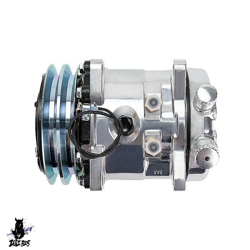 互換品】 505サンデンコンプレッサーSD505 5H09 12v/24v A2 vベルト