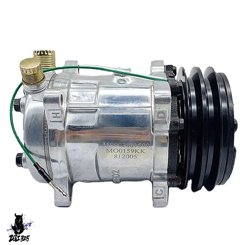 互換品】 サンデン 自動ACコンプレッサー 2ピンプーリー汎用 12v 24v