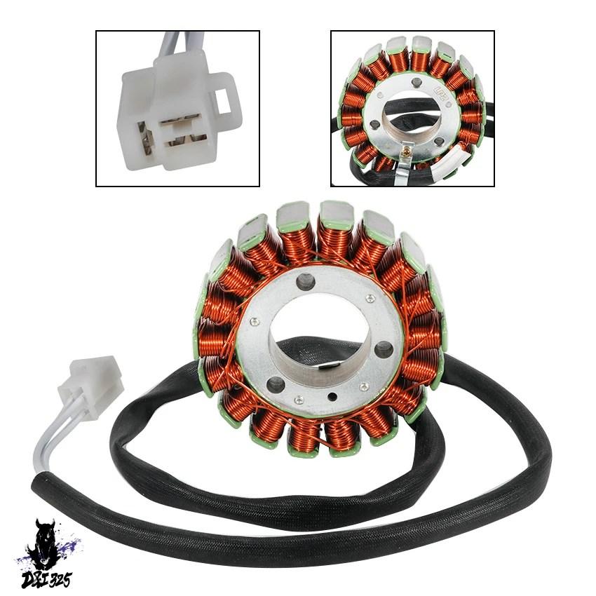 互換品】 バイクステータ磁気発電機コイルヤマハ XJR400 1993-2007