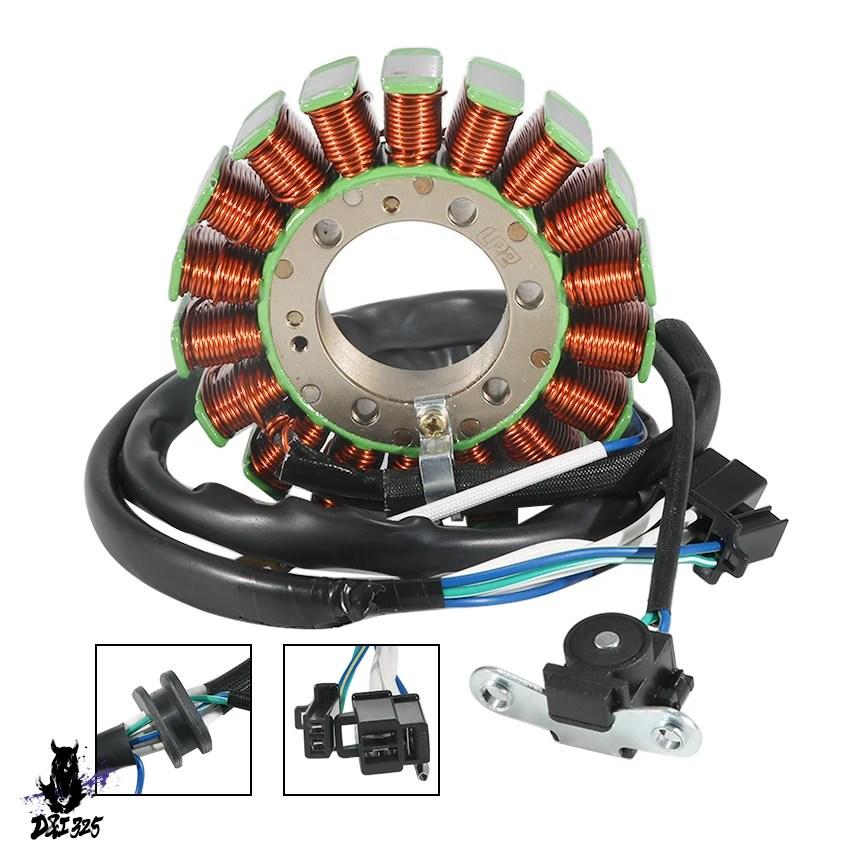 互換品】 バイクステータ磁気発電機コイルヤマハ SRX400 1991/1996