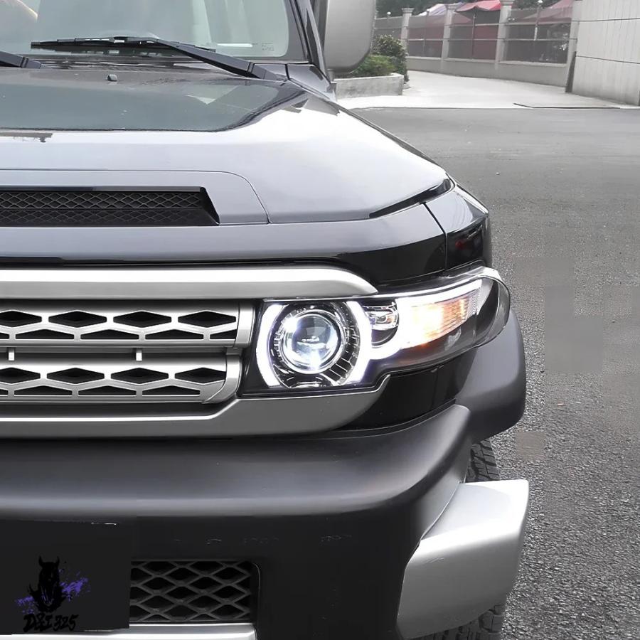 互換品】 トヨタ FJクルーザー 2007-2017 オートヘッドライト LEDカー