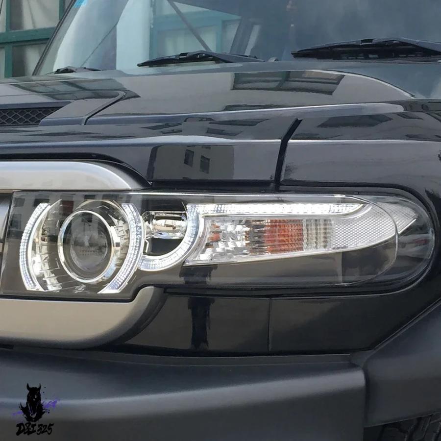 互換品】 トヨタ FJクルーザー 2007-2017 オートヘッドライト LEDカー