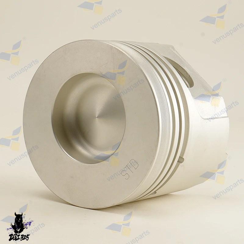 【互換品】 クボタ85*2.5HK+2+5 STD 85mmオーバーホールリビルドキットエンジンパーツ D1402ピストン+ピストンリング（ピンロック+クリップ）3気筒社外製の画像