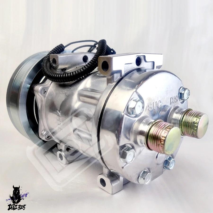 互換品】 サンデン SD7H15 4768 4499 8010 カーエアコンコンプレッサー