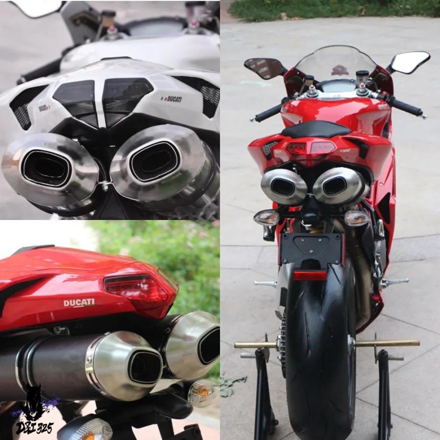 【互換品】 バイク LED テールライトアセンブリスモーキーレンズ高輝度 Ducati 8フォーティエイト/1098/1198 適合 社外製_5