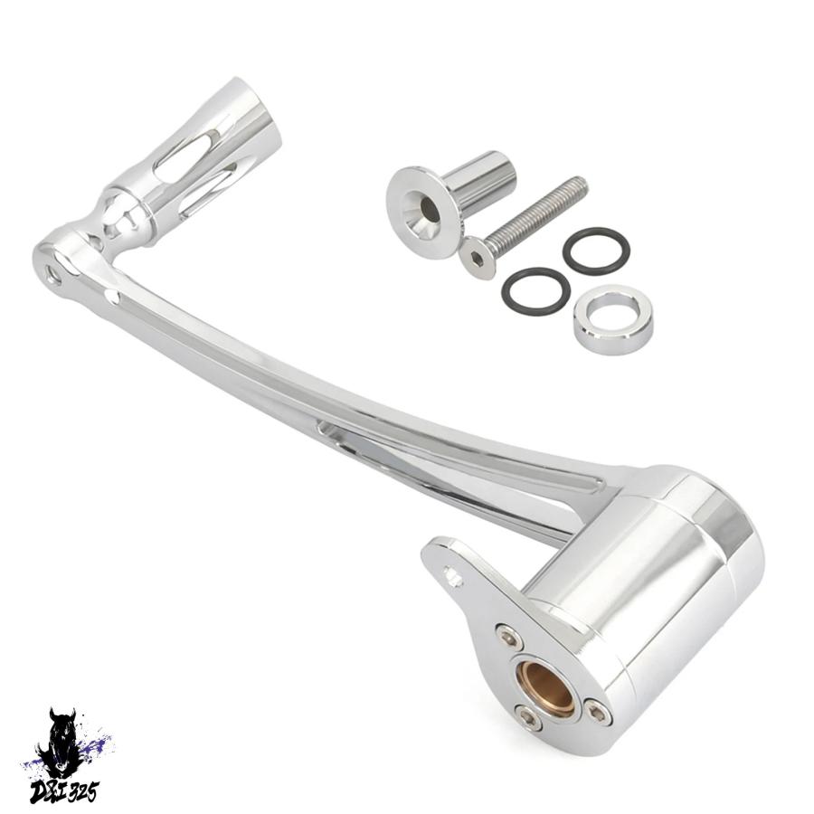 互換品】 クロームブレーキアームシフトシフターレバーハーレー