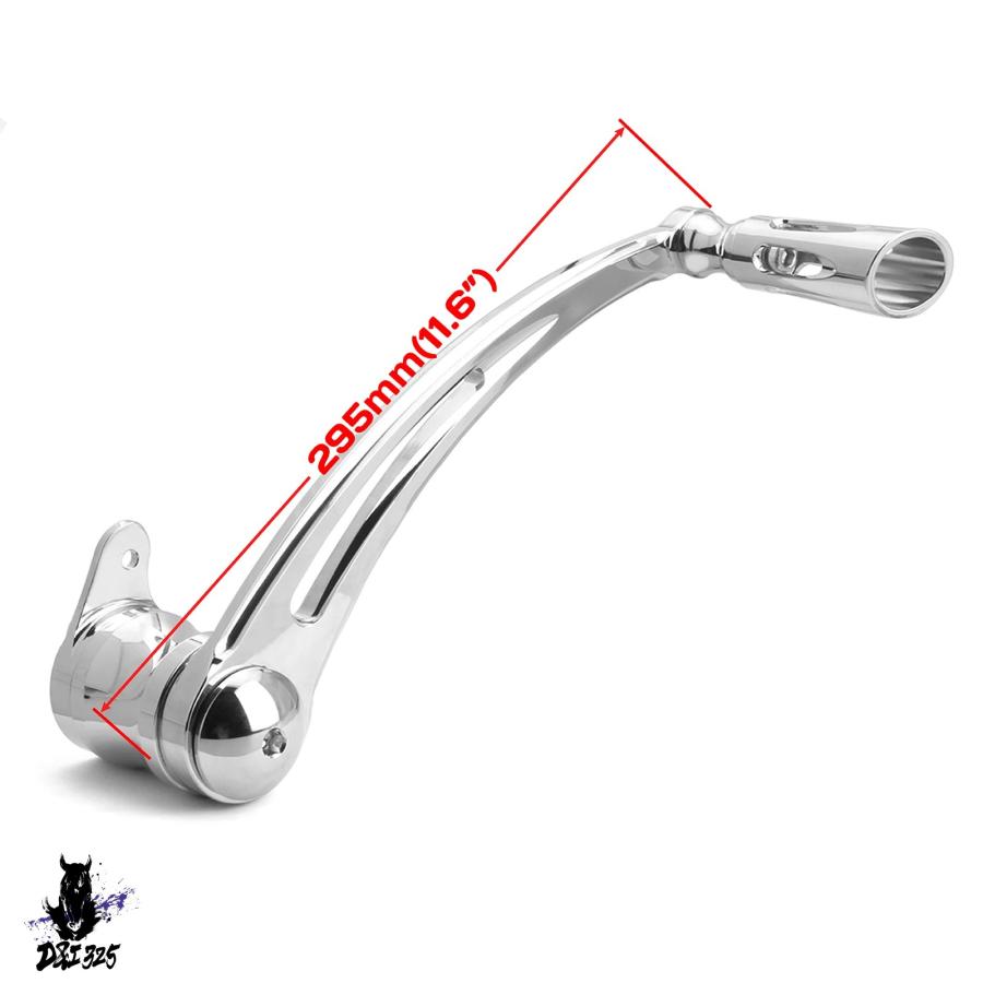 互換品】 クロームブレーキアームシフトシフターレバーハーレー