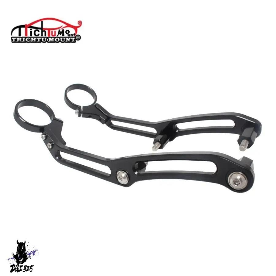 互換品】 バイクリモートリザーバーショックマウントブラケット