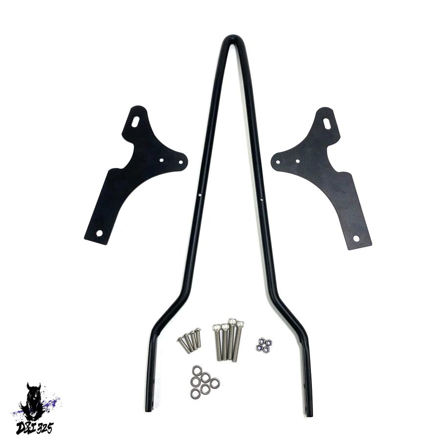 【互換品】 バイクシーシーバー統合ピリオンシート直立ハーレー Xフォーティエイト XL883 XL1200 スポーツスター V72 2007-2023 クローム 社_4