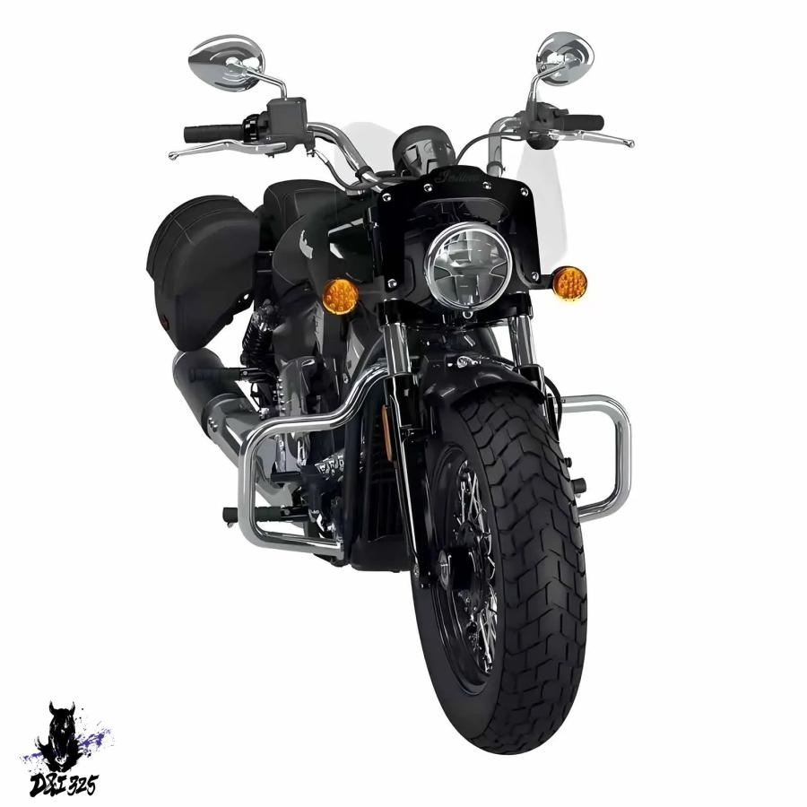 互換品】 2025年式 インディアン スカウト エンジンガード クラッシュ