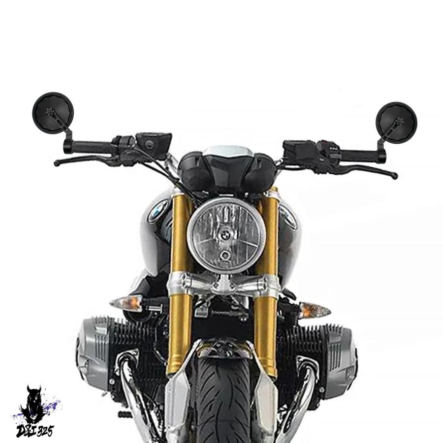 互換品】 EMARK バイクバーエンドミラーハンドルバー BMW R12nineT