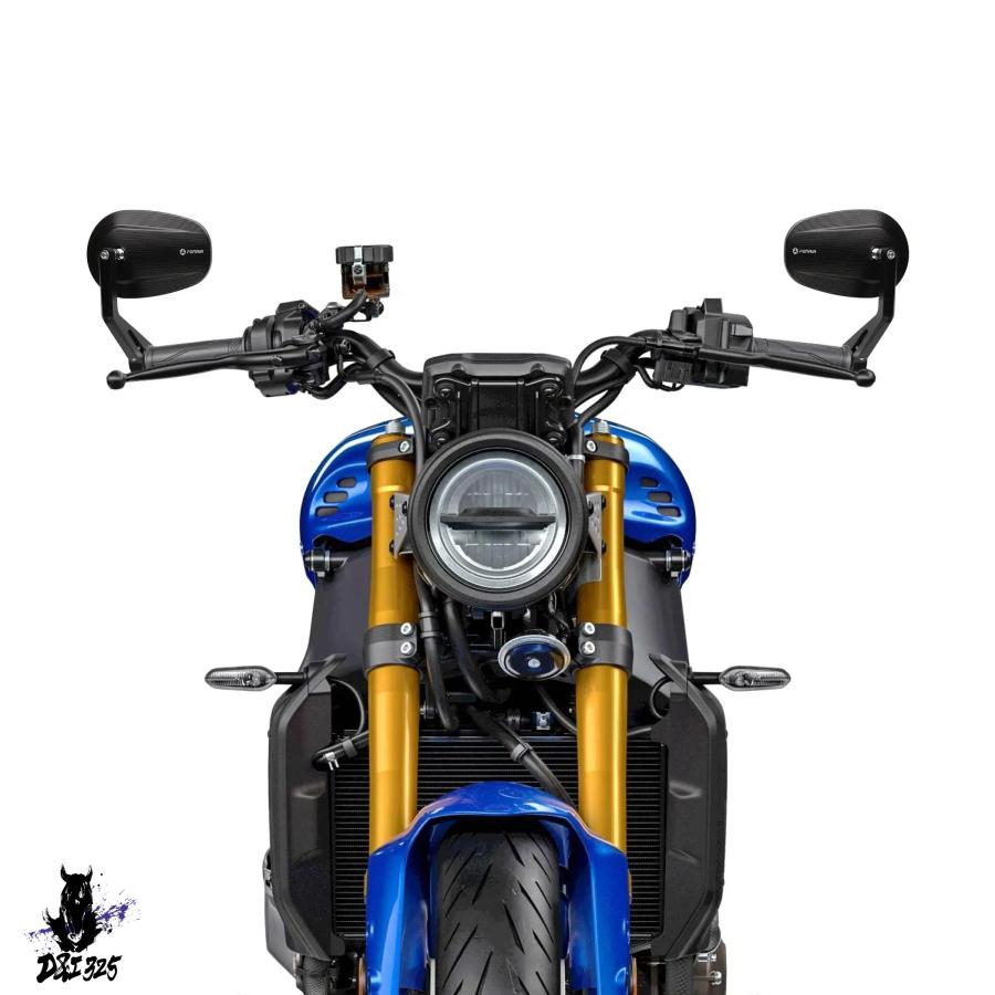 互換品】 バイクバーエンドミラーハンドルバーヤマハ MT125 MT07 MT09