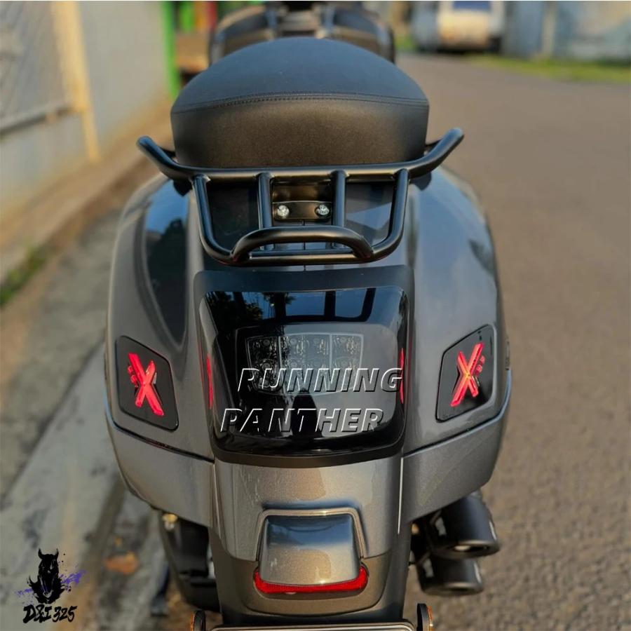 【互換品】 ベスパGTS 300 gts300 GTS300 2023 2024 2025 バイク LED ウインカー フロント リア ランニングランプ テールランプ インジケーの画像