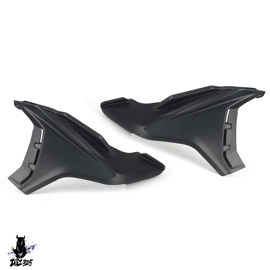 【互換品】 バイクフェアリングサイドパネルキット ウィンドデフレクターパネル フロントガラスカバー 390adv 390 adv アドベンチャーrs 2018-2024 社外製の画像