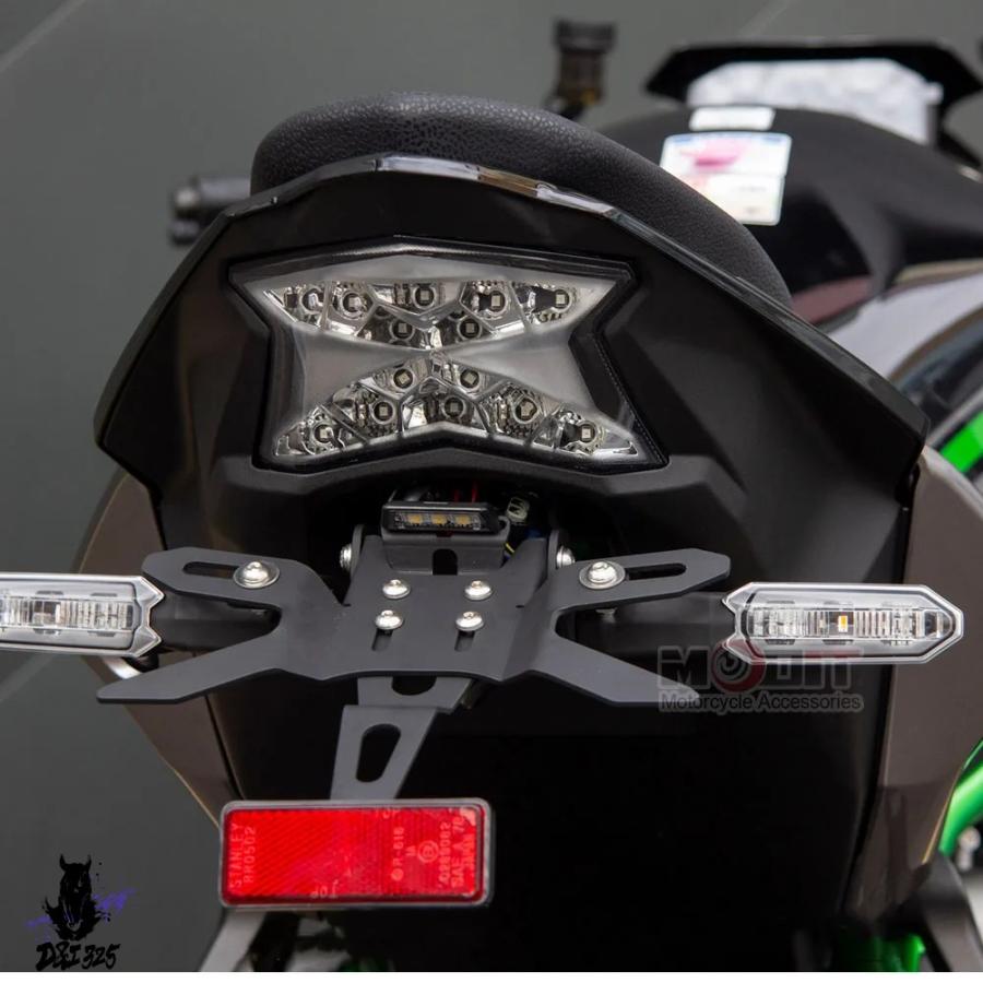互換品】 カワサキ Z900 2017-2024 ZH2 2020-2025 バイクリアナンバー