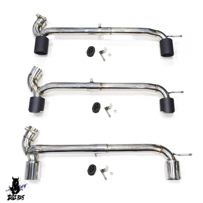 互換品】 BMW ダブルエキゾーストチップ ステンレス スチール マフラー