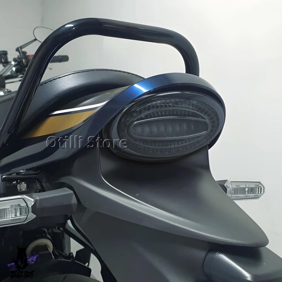 互換品】 バイクアクセサリースモークレッド LED ブレーキテールライト
