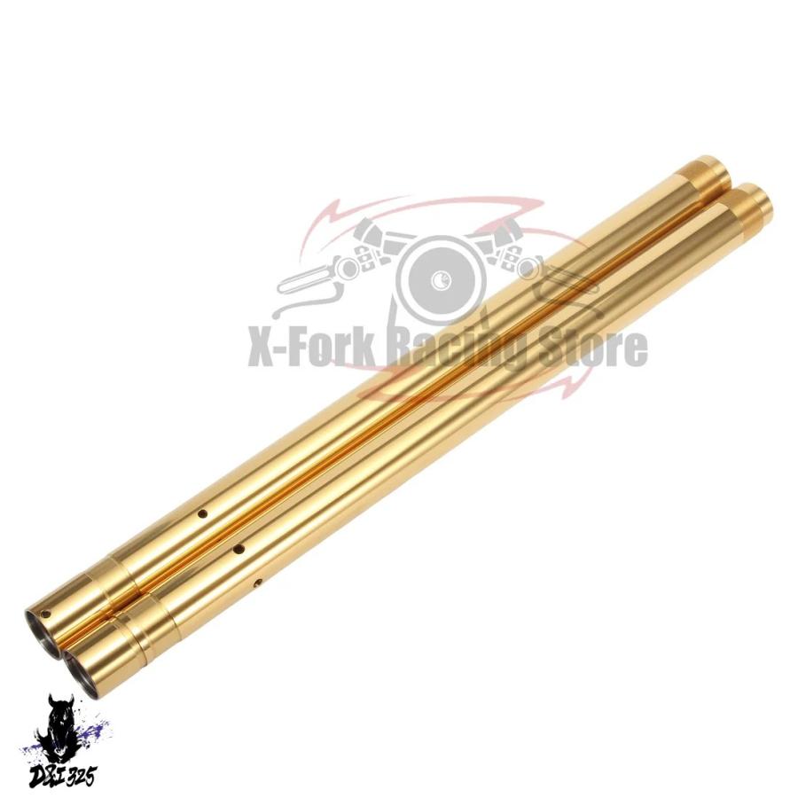 互換品】 2pc フロントサスペンションフォークインナーチューブパイプ