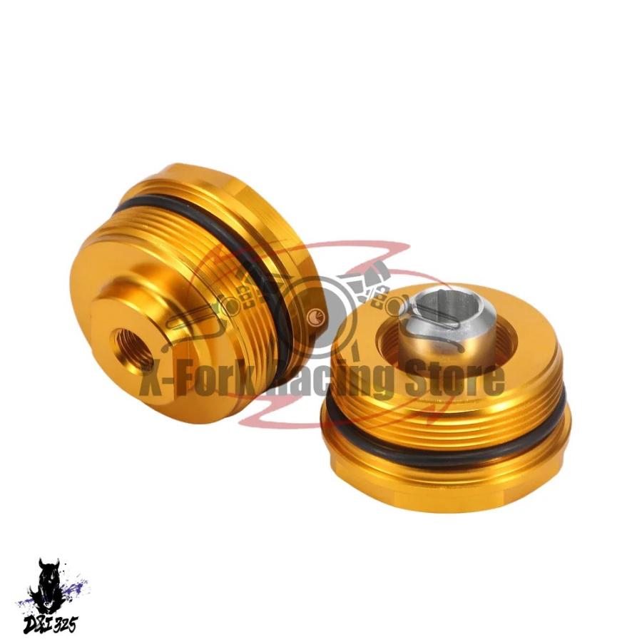 互換品】 プリロードフォークキャップカバーフォークボルト Kawasaki