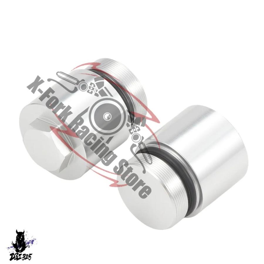 互換品】 フロントプリロードフォークキャップ延長ボルトカワサキ