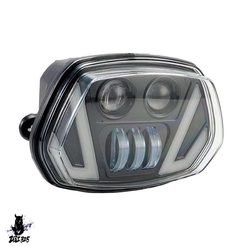 【互換品】 Vespa Sprint 150 GL / Super GTR DRLヘッドライト（ハイ/ロービーム） バイク LEDウインカー 社外製_5
