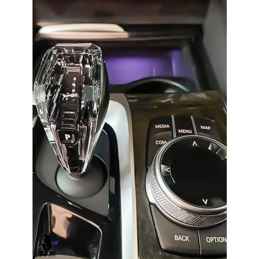 ★のぶのぶ★ 互換品】 エンジンスタートボタンクリスタルギアシフトノブ BMW g30