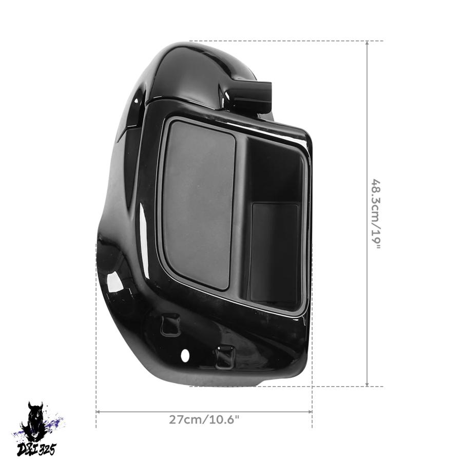 互換品】 バイクアンダーベントフェアリンググローブボックスハーレー