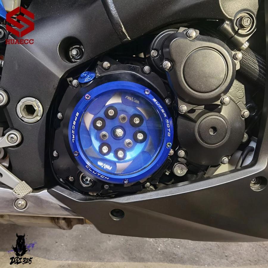 互換品】 GSXR1000 GSXS GSX-S 1000 エンジンクリアクラッチカバー
