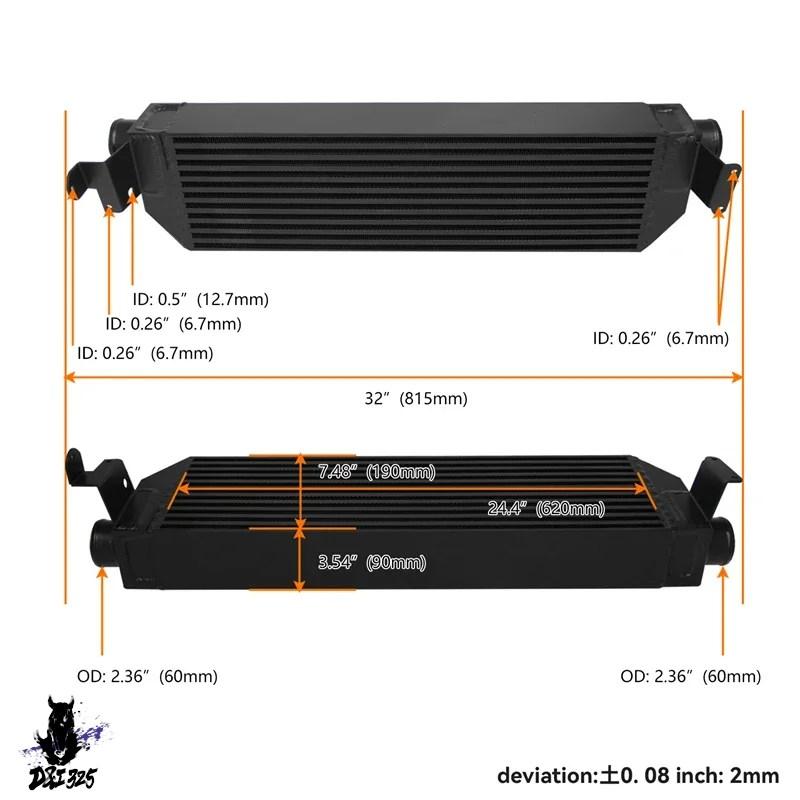 互換品】 アルミフロントツインインタークーラー フォルクスワーゲン