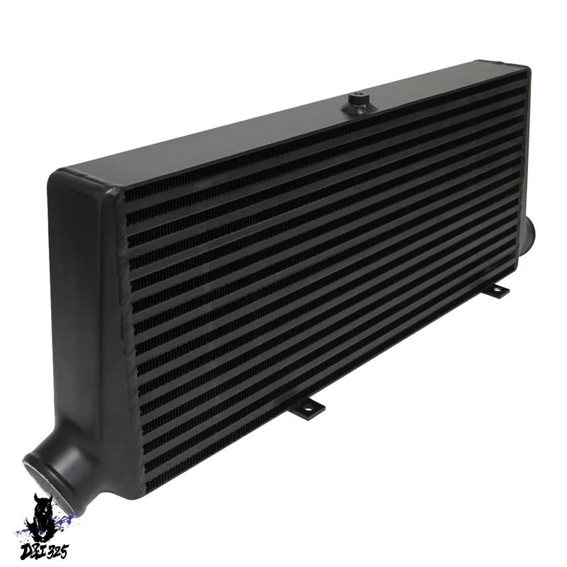 互換品】 ブラック/シルバーインタークーラー トヨタ スターレット GT