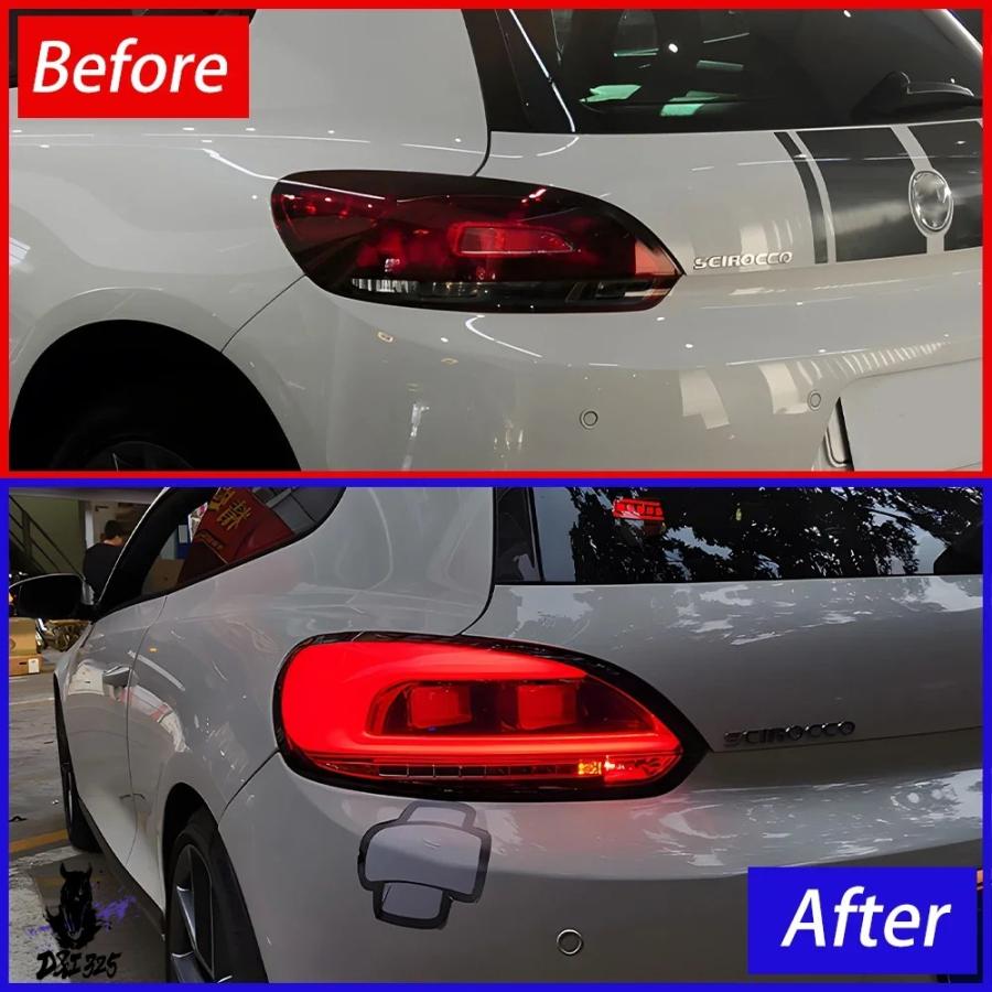 互換品】 Vw シロッコ 2009-2014 テールライトランプアセンブリ