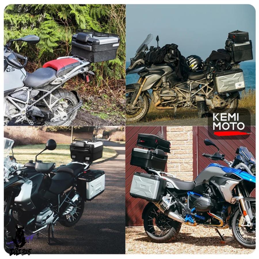 【互換品】 Kemomotoキャリアレールbmwバリオケースbmw R1200 1250 gs R1200GS R1250GS lc advアドベンチャーキャリアバリオケースs 2021の画像