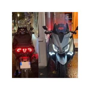 【互換品】 Tmax 530 xp530 Led ウィンカーライトリアテールブレーキライトウィンカーテールライトヤマハ Tmax530 T-Max530 2012-2016 E-MARKの画像
