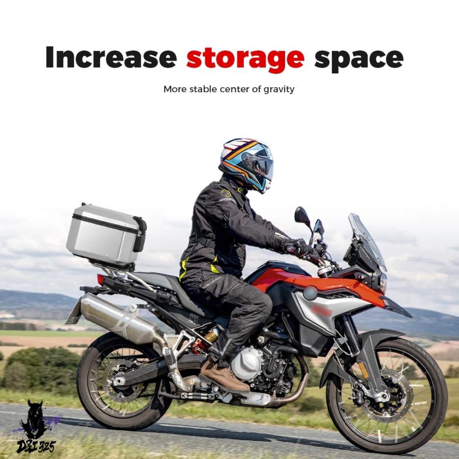【互換品】 F850GS Adventure F750GS F 750 850 GS（2018-2023） ラゲッジテールラック バイク トップケース ラゲッジボックスブラケット カーゴラック