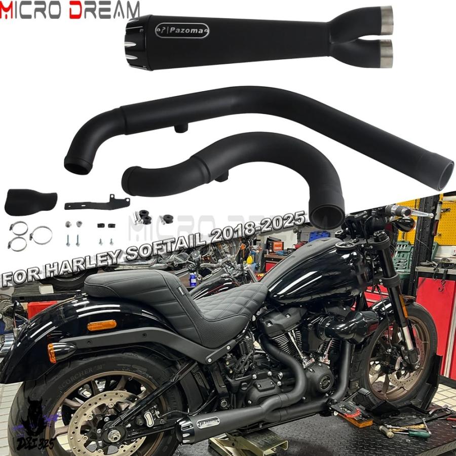 互換品】 2-in-1 スステンレス バイクマフラー 1 3/4インチ 2インチ