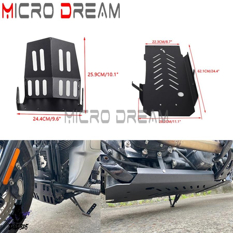 【互換品】 エンジンガード高速ロードクラッシュバースキッドプレート保護下ハーレーソフテイル標準 FXST FXBB FXLR FXLRS FXLRST FXRST 2018-UP