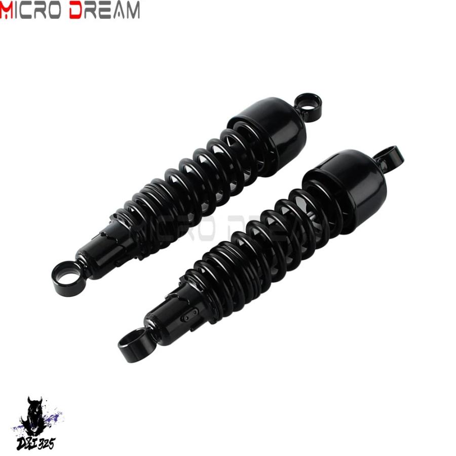 【互換品】 325 mmバイクショックアブソーバーサスペンション保護リアショック吸収スプリングハーレーツーリングスポーツスター 883 1200の画像