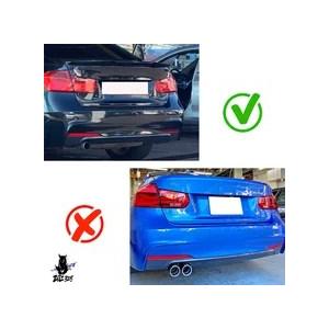 互換品】 デュアルマフラー先端 BMW F30 F31 320i F32 F33 420i 430i