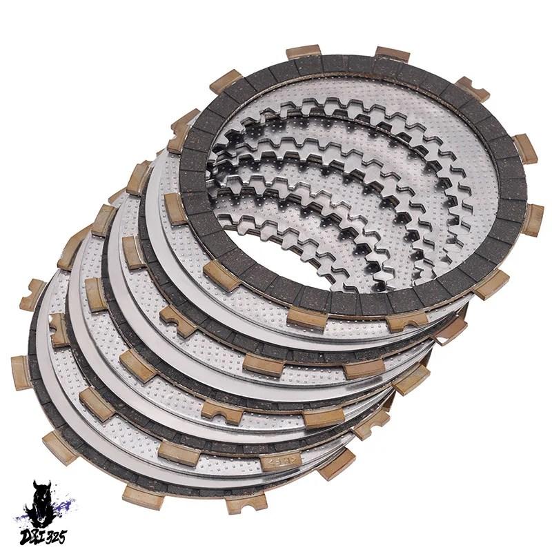 【互換品】 バイク バイク クラッチフリクションプレート板キット カワサキzx250 zxr250 zxr250r bj250 estrella custom rs zr250 balius 社外製 |  | 04