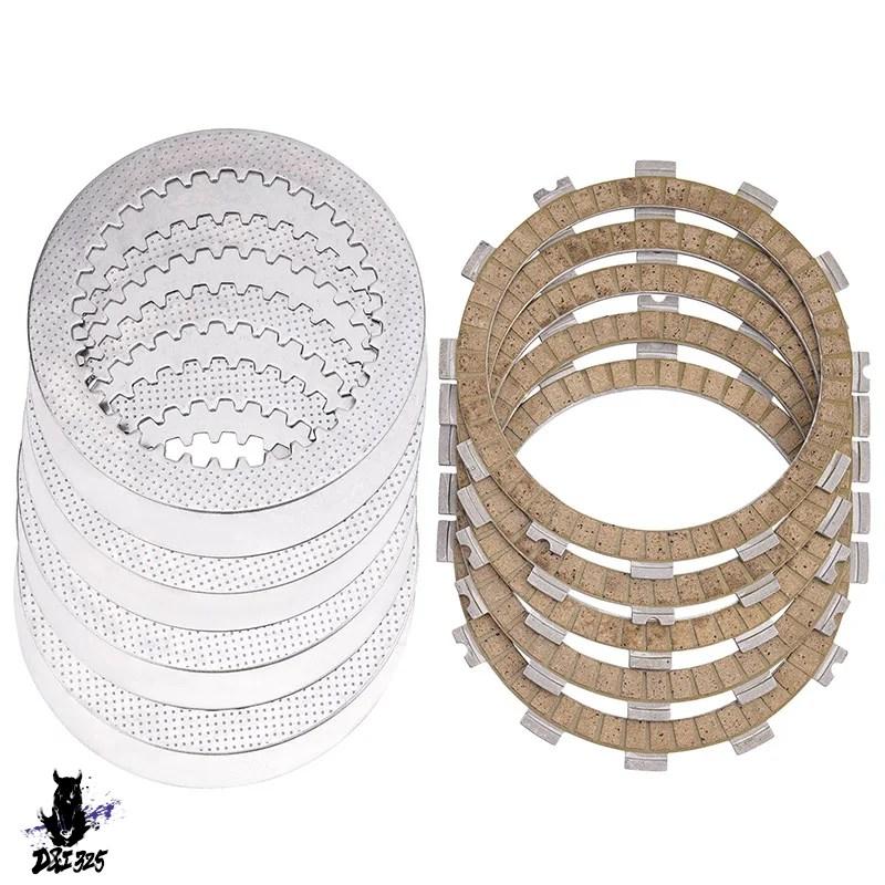 【互換品】 バイク バイク クラッチフリクションプレート板キット カワサキzx250 zxr250 zxr250r bj250 estrella custom rs zr250 balius 社外製 |  | 06