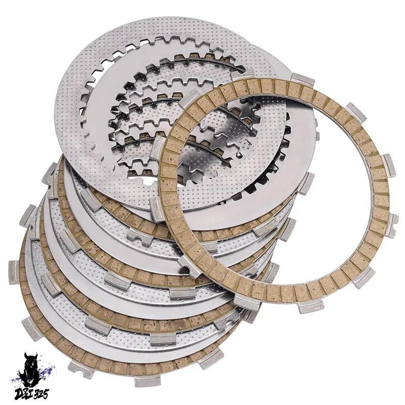 【互換品】 バイク バイク クラッチフリクションプレート板キット カワサキzx250 zxr250 zxr250r bj250 estrella custom rs zr250 balius 社外製 |  | 07