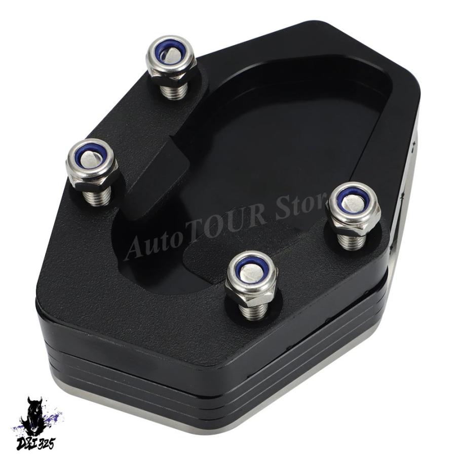 互換品】 1pc バイク 25 mmキックスタンドエクステンダーフット