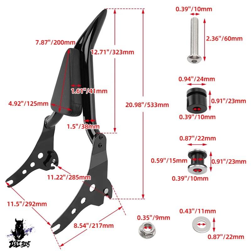 互換品】 バイクリアピリオンシートシーシーバークッションパッド