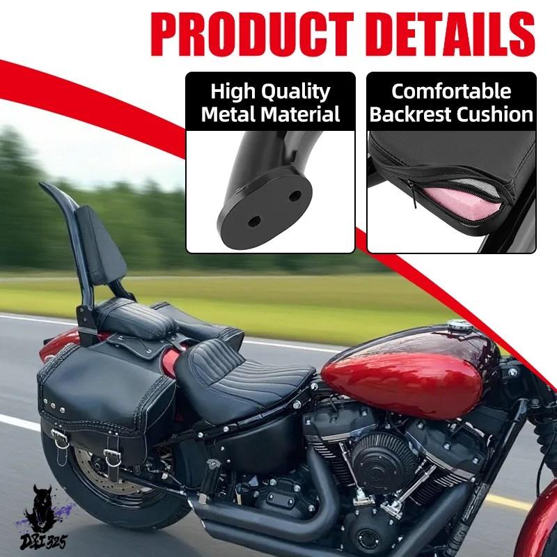 ハーレーエボ　ソフテイル ピリオンパッド 互換品】 バイクリアピリオンシートシーシーバークッションパッド