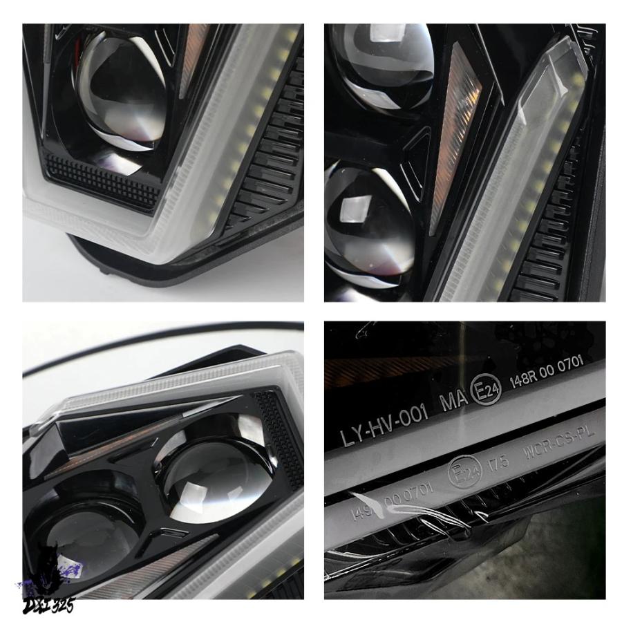 互換品】 ヘッドライトLEDバイクライトウィック ハスクバーナ701