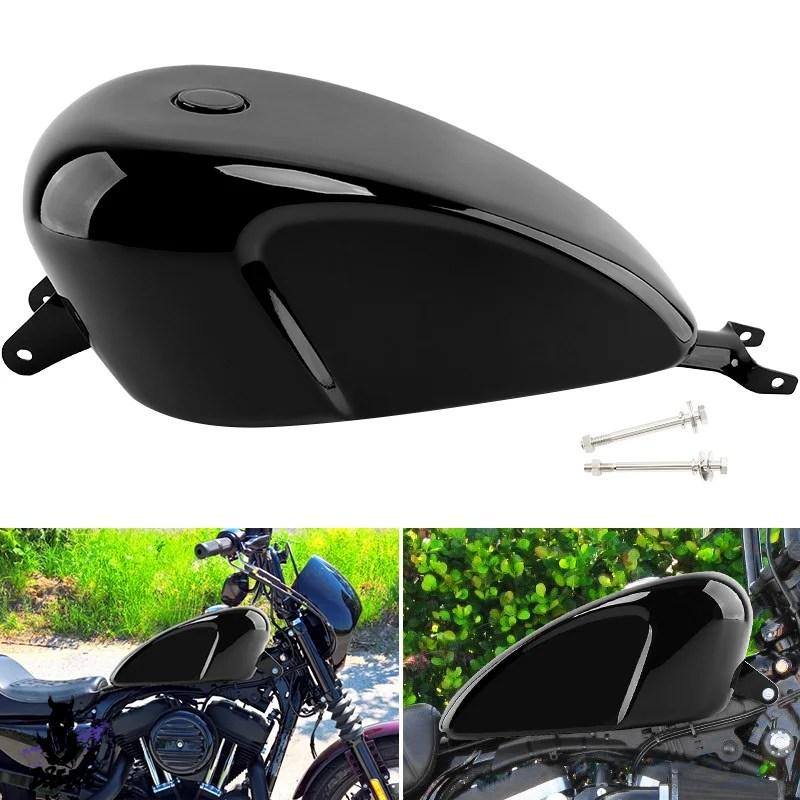 並行輸入品】 14.4L 大容量バイクガスタンク燃料タンクハーレー