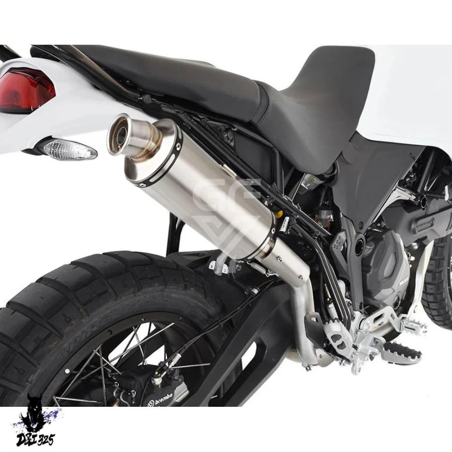ARROW DesertX用マフラー＋リンクパイプ 並行輸入品】 バイク高位置マフラーリンクパイプドゥカティデザート X