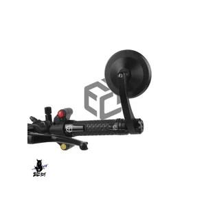 並行輸入品】 バイクバーエンドミラートライアンフスクランブラー 1200
