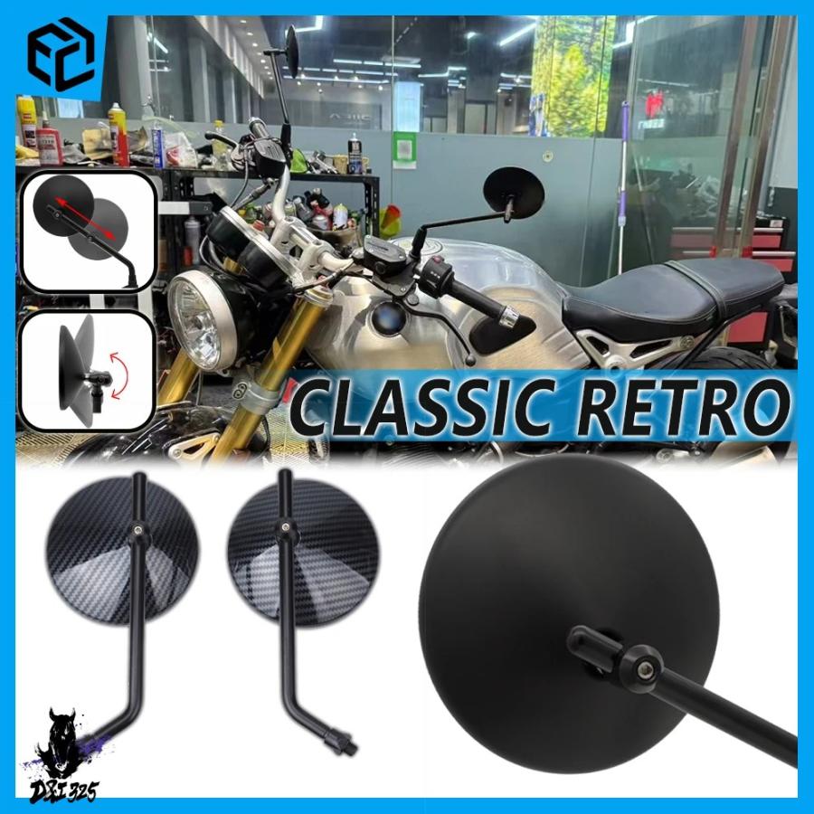 並行輸入品】 R nineT R9T R18 R12 クロームメッキミラー BMW バック